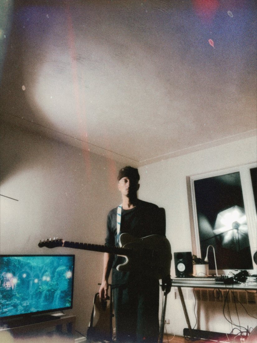 Uness in the home studio